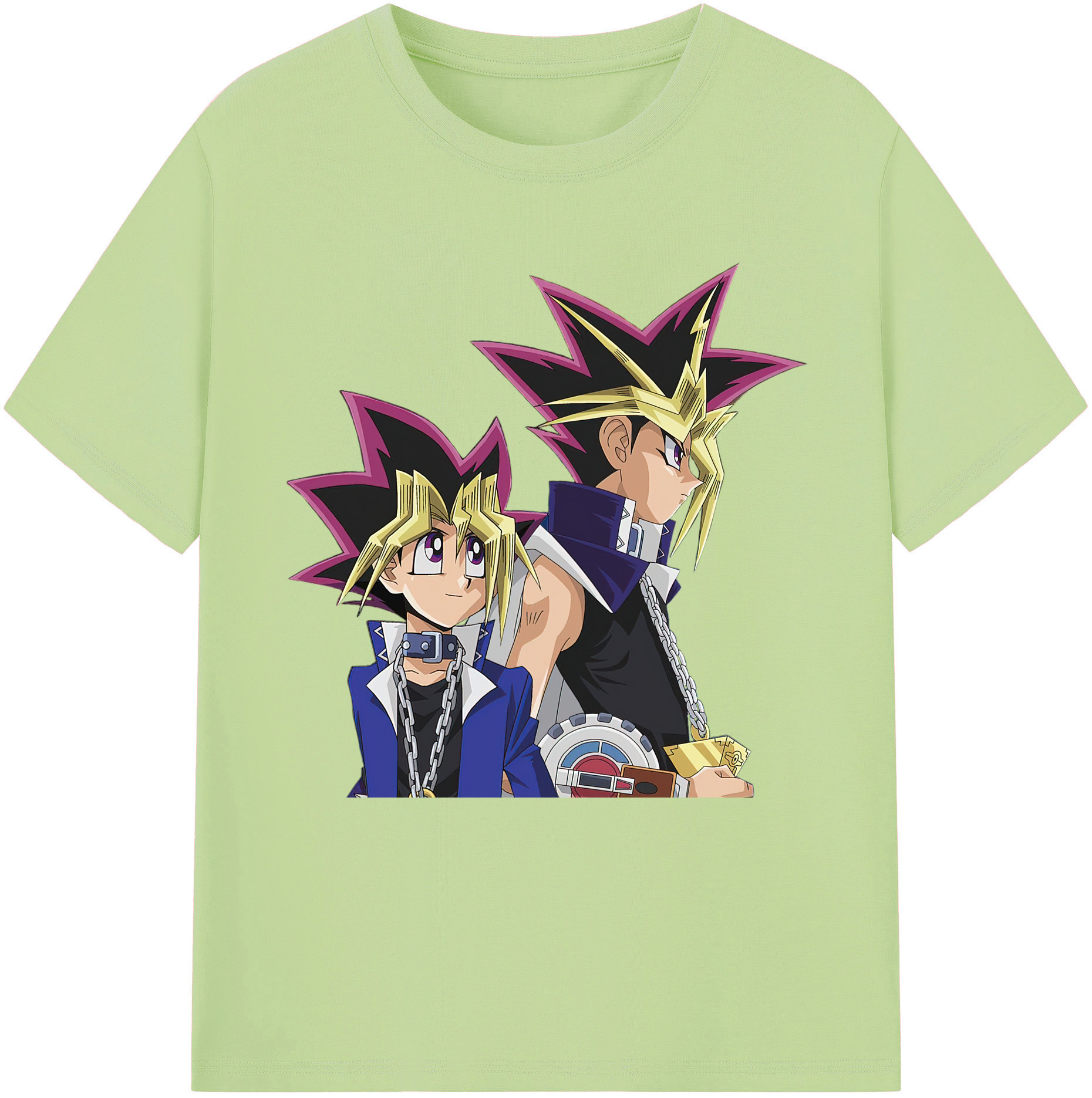 （画像用） 遊☆戯☆王 Yu-Gi-Oh! 綿100％半袖Tシャツ（フロントプリント）